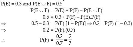 NCERT Exemplar: Probability- 2 | Mathematics (Maths) Class 12 - JEE
