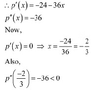 NCERT Solutions Class 12 Maths Chapter 6 - Application of Derivative