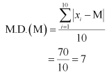 NCERT Solutions Class 11 Maths Chapter 13 - Statistics