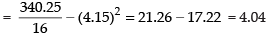 NCERT Exemplar: Statistics | Mathematics (Maths) Class 11 - Commerce