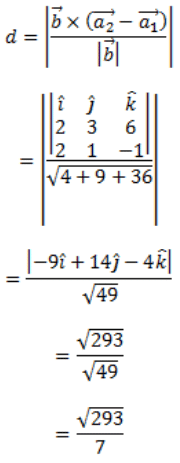Important Questions: Three Dimensional Geometry | Mathematics (Maths) Class 12 - JEE