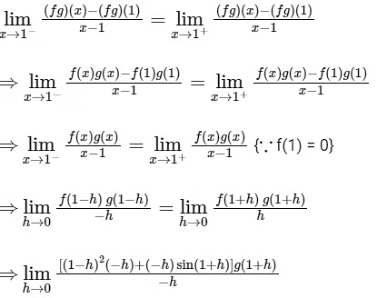 JEE Advanced Previous Year Questions (2018 - 2024): Limits, Continuity and Differentiability | Mathematics (Maths) for JEE Main & Advanced