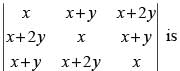 NCERT Exemplar - Determinants(Part-2) | Mathematics (Maths) Class 12 - JEE