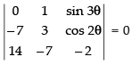 NCERT Exemplar - Determinants(Part-1) | Mathematics (Maths) Class 12 - JEE
