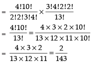 NCERT Exemplar: Probability | Mathematics (Maths) for JEE Main & Advanced