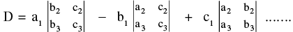Important Determinant Formulas Formulas for JEE and NEET