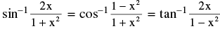 Formulas: Inverse Trigonometric Functions | Mathematics (Maths) Class 11 - Commerce