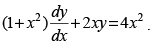 NCERT Exemplar: Differential Equations | Mathematics (Maths) for JEE Main & Advanced