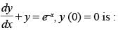 NCERT Exemplar: Differential Equations | Mathematics (Maths) for JEE Main & Advanced