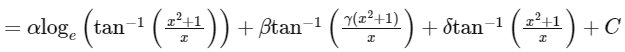 JEE Main Previous Year Questions (2025): Indefinite Integral | Chapter-wise Tests for JEE Main & Advanced