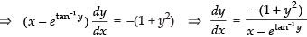 NCERT Exemplar: Differential Equations | Mathematics (Maths) for JEE Main & Advanced