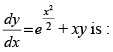 NCERT Exemplar: Differential Equations | Mathematics (Maths) for JEE Main & Advanced