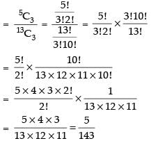 NCERT Exemplar: Probability | Mathematics (Maths) for JEE Main & Advanced