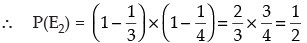 NCERT Exemplar: Probability- 2 | Mathematics (Maths) Class 12 - JEE