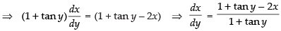 NCERT Exemplar: Differential Equations | Mathematics (Maths) for JEE Main & Advanced