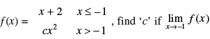 NCERT Exemplar: Limits and Derivatives | Mathematics (Maths) for JEE Main & Advanced