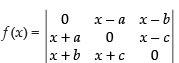 NCERT Exemplar - Determinants(Part-2) | Mathematics (Maths) Class 12 - JEE