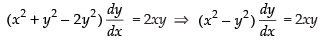 NCERT Exemplar: Differential Equations | Mathematics (Maths) for JEE Main & Advanced