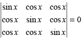 NCERT Exemplar - Determinants(Part-2) | Mathematics (Maths) Class 12 - JEE