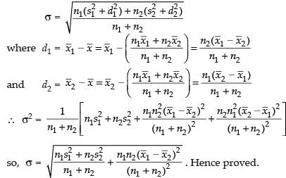 NCERT Exemplar: Statistics | Mathematics (Maths) Class 11 - Commerce