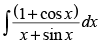 NCERT Exemplar: Integrals | Mathematics (Maths) for JEE Main & Advanced