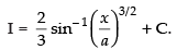 NCERT Exemplar: Integrals | Mathematics (Maths) for JEE Main & Advanced