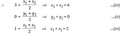 NCERT Exemplar: Introduction to Three Dimensional Geometry | Mathematics (Maths) Class 11 - Commerce
