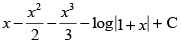 NCERT Exemplar: Integrals | Mathematics (Maths) for JEE Main & Advanced
