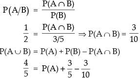 NCERT Exemplar: Probability- 2 | Mathematics (Maths) Class 12 - JEE