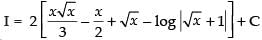 NCERT Exemplar: Integrals | Mathematics (Maths) for JEE Main & Advanced
