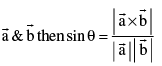 Important Vector Formulas for JEE and NEET
