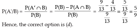 NCERT Exemplar: Probability- 2 | Mathematics (Maths) Class 12 - JEE