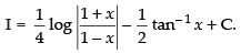 NCERT Exemplar: Integrals | Mathematics (Maths) for JEE Main & Advanced