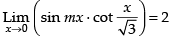 NCERT Exemplar: Limits and Derivatives | Mathematics (Maths) for JEE Main & Advanced