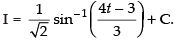 NCERT Exemplar: Integrals | Mathematics (Maths) for JEE Main & Advanced