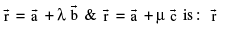 Important Vector Formulas for JEE and NEET
