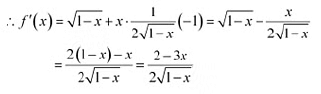 NCERT Solutions Class 12 Maths Chapter 6 - Application of Derivative