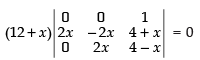 NCERT Exemplar - Determinants(Part-1) | Mathematics (Maths) Class 12 - JEE