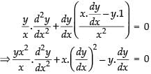 NCERT Exemplar: Differential Equations | Mathematics (Maths) for JEE Main & Advanced