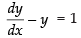 NCERT Exemplar: Differential Equations | Mathematics (Maths) for JEE Main & Advanced
