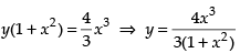 NCERT Exemplar: Differential Equations | Mathematics (Maths) for JEE Main & Advanced