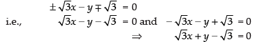 NCERT Exemplar: Straight Lines | Mathematics (Maths) for JEE Main & Advanced
