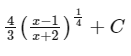 JEE Main Previous Year Questions (2025): Indefinite Integral | Chapter-wise Tests for JEE Main & Advanced