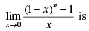 NCERT Exemplar: Limits and Derivatives | Mathematics (Maths) for JEE Main & Advanced