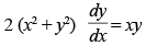 NCERT Exemplar: Differential Equations | Mathematics (Maths) for JEE Main & Advanced