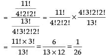 NCERT Exemplar: Probability | Mathematics (Maths) for JEE Main & Advanced