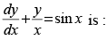 NCERT Exemplar: Differential Equations | Mathematics (Maths) for JEE Main & Advanced