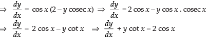 NCERT Exemplar: Differential Equations | Mathematics (Maths) for JEE Main & Advanced