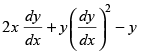 NCERT Exemplar: Differential Equations | Mathematics (Maths) for JEE Main & Advanced