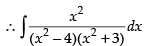 NCERT Exemplar: Integrals | Mathematics (Maths) for JEE Main & Advanced
